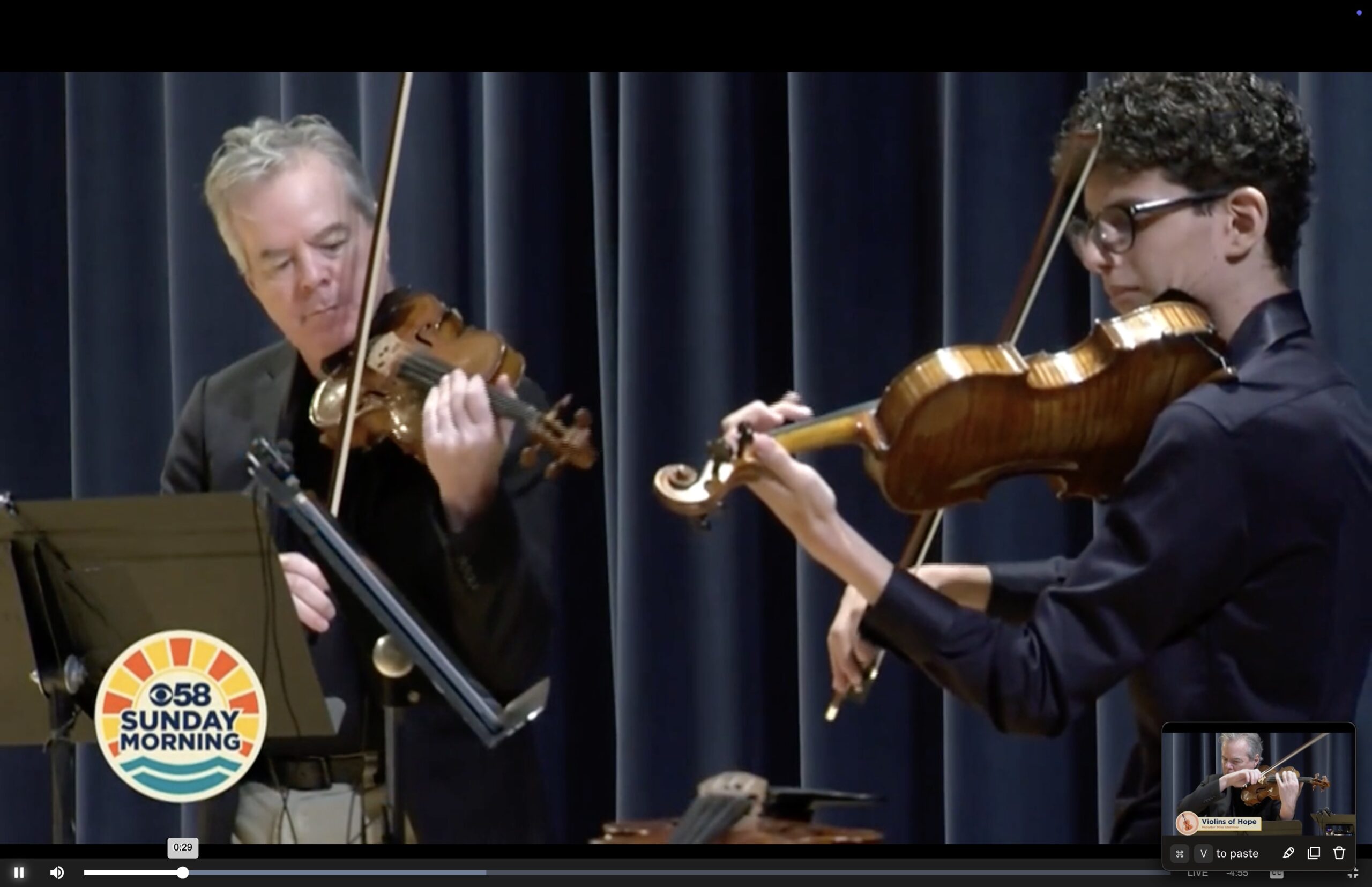 screenshot from CBS Sunday Morning